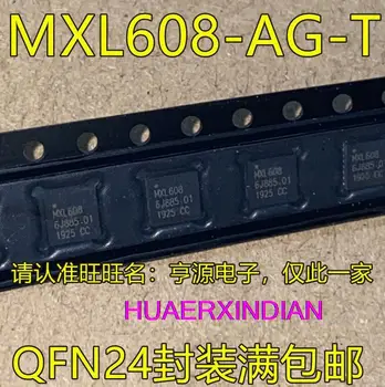 10PCS Nový, Originálny MXL608-AG-T MXL608 QFN24 /