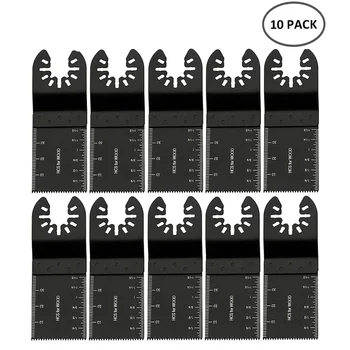 10Pack Multi-Function Renovator pílového Kotúča Nastavenie Oscilačná Píla Čepeľ Náradie Príslušenstvo Univerzálny Rezací nôž