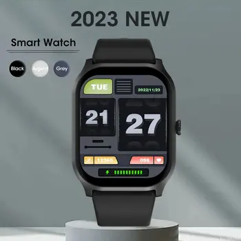 2023 NOVÉ Inteligentné Hodinky Bluetooth Hovory Smartwatch pre Mužov, Ženy, Šport Fitness Náramok Vlastné Hodinky Spánku Tepovej frekvencie