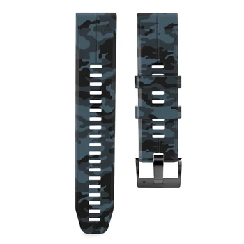 22/26 MM Vytlačené Silikónové Smart Watchbands Pre Garmin Fenix 7X 7 5X/5/6X Pro/6/955 935 3-LR EPIX Náramok Výmenu náramku
