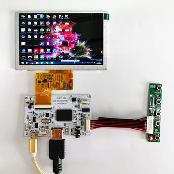 5 palcový LCD displeja modul držiak kompatibilný s HDMI LCD Modul Auto Raspberry Pi 3 Hra Monitor Priemyselné zariadenia Micro USB5V2A