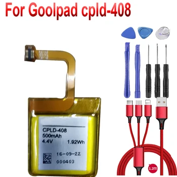 500mAh batérie pre Goolpad cpld-408+USB kábel+toolki