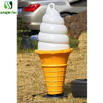 95 Simulácia ice cream osvetlenie model falošné kužeľ modelovanie lampa ice cream dekorácie modelu zmrzlinu kužeľ reklamný model