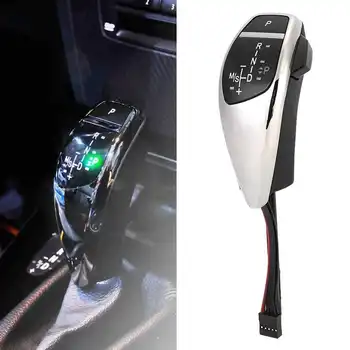 Auto RHD LED Shift Gombík Automatické Radiacej Páky sa Hodí pre BMW E46 E60 E61 shift gombík adaptér