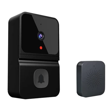 Bezdrôtový Video Zvonček Kamera S Wireless Zvonkohry, Intercom HD Nočné Videnie Wifi Nabíjateľná Security Door Bell