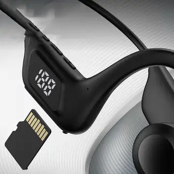 Bluetooth 5.1 Kostné Vedenie Slúchadlá Bezdrôtové Slúchadlá Outdoor Šport Fitness Beží Headset Nepremokavé Potu Slúchadlá