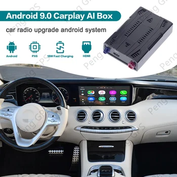 Carplay Bezdrôtový Okno so Zrkadlom Projekcie Pre Mercedes Benz Android IOS Verzie Médií Carplay AI Box