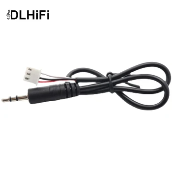 DLHiFi 5 ks 3,5 mm AUX Jack XH2.54 mm XH2.54-3P 3pin 30 CM Koncovka samec samec Stereo Audio Kábel usb 2.0 Zosilňovač Predĺžená linka