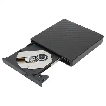 DVD Ultra Tenké Prenosné Plug and Play USB3.0 Externá DVD Mechanika CD Burner na pracovnej Ploche Notebook, Ultrabook Univerzálny
