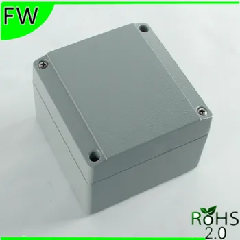 Die Cast hliníkový vodotesný box stroj tlačidlo vedľa spojovacej skrinke námestie tlačidlo prepnúť box IP66 box skrinka 100*100*60