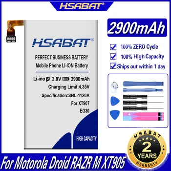 HSABAT 2900mAh EG30 Batérie pre Motorola Droid RAZR M XT905 XT907 XT890 XT902 XT980 MXT901