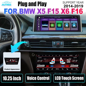 Klimatizácia Klíma Doska Pre BMW X5 F15 X6 F16 2014-2019 AC Panel LCD Dotykový klímy Ovládací Displej Panel Android Rádio