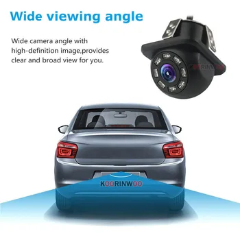 Koorinwoo Automobil Smart Systém Parktonic 8/4 Parkovanie Snímač Pre Auto Monitor A kamerou na Nočné Videnie Predné Cam Auto Accossories