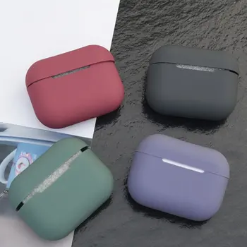 Krásne Coloful Silikónové Tpu Bezdrôtový Bezdrôtové Slúchadlá Prípade Airpods Pro Ochranný Kryt Pokožky Accessorie Pre Airpods 3