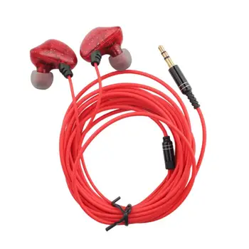 Káblové Slúchadlá In-ear HiFi Stereo Dlhý Kábel 3,5 mm Konektor Hudobné Slúchadlá Monitorovacie Slúchadlá pre Live Vysielanie