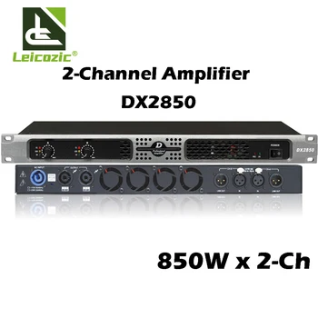 Leicozic DX2850 1U Zosilňovače 1400W RMS Amplificador Audio 2 Kanálové Zosilňovače Vysoký Výkon Amplificatore Profesionálne Zvukové Systémy