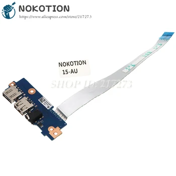 NOKOTION Pre HP Pavilion 15-AU Série Notebooku USB Zvuková DOSKA S Káblom DAG34ATB6D0