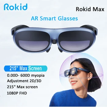 Nové Rokid Max AR 2D/3D Okuliare Smart Micro OLED 215