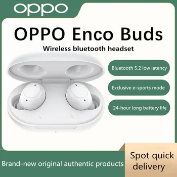 OPPO Enco Puky pravda, bezdrôtová Bluetooth slúchadlá in-ear bezdrôtové volanie na zníženie hluku, dlhá výdrž batérie,