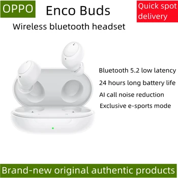 OPPO Enco Puky pravda bezdrôtový Bluetooth headset zavolať na zníženie hluku a dlhá výdrž batérie, pôvodné autentické mužov a žien.