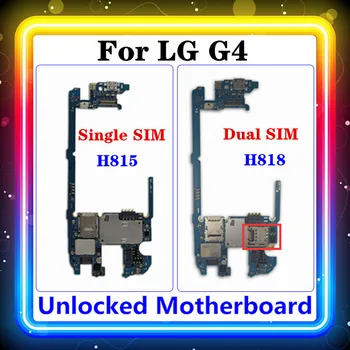 Pre LG G4 H811 H815 H818 H810 H812 VS986 Doske 32gb Single/Dual SIM S Plnou Čipy Doske Android OS 4G LTE Podpory
