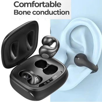Pre Vivo V23 S12 Pro V23e Y74s Y76s Y3s 2021 Vivo iQOO 9 Pro Športové Slúchadlá Bluetooth Slúchadlá Ear Klip Kosti Klip Vedenie