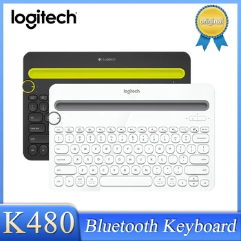 Pôvodné Originálne Logitech K480 Bluetooth Klávesnice Mobilné Mac Tablet Notebook Multi-Zariadenie, tenký Mini stlmiť klávesnica s PC, notebooku