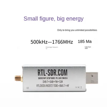 RTL-SDR V3 R820T2 RTL2832U 1PPM TCXO SMA RTLSDR Software defined Bezdrôtové