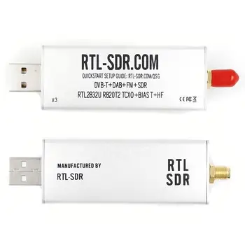 RTL-SDR V3 R820T2 RTL2832U 1PPM TCXO SMA RTLSDR Software defined Bezdrôtové