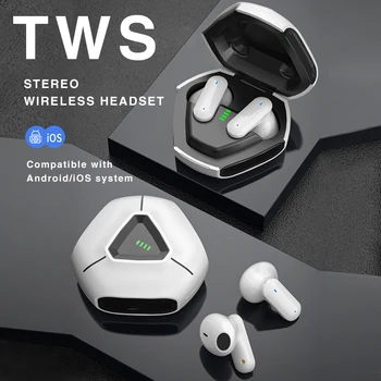 TWS Bezdrôtové Slúchadlá Bluetooth Slúchadlá Stereo Slúchadlá 5.2 Športové Slúchadlá Bezdrôtové Slúchadlá S Mikrofónom Pre Všetky Telefón