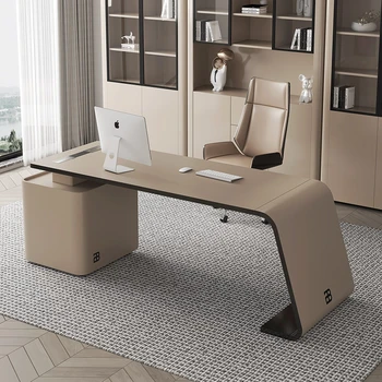 Talianske luxusné kreslo kombinácii svetlo luxusné moderné stôl jednoduchý módnych domov počítač, písací stôl štúdia písací stôl písací stôl písací stôl
