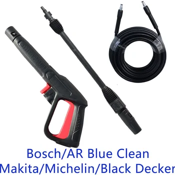 Tlakový čistič Striekacia Pištoľ Auto Podložka Jet Vodné Pištole Tryska pre AR Modrá Čisté Black Decker Bosch Michelin Tlakový čistič Makita