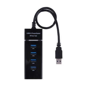 USB 3.0 Hub, Multi USB Rozbočovač 4 Port Viacerých Expander USB3.0 Rozbočovač pre PlayStation 4 PS4 SLIM/PRO Controller Príslušenstvo