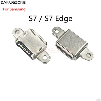 USB Nabíjanie Dock Konektor Zásuvky Pripojte Nabíjací Port Konektor Pre Samsung S7 Okraji G935F / S7 G930 G930F G930P G930V G930T