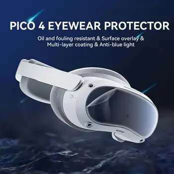 VR GlassesScreen Chránič ForPico4 Aniscratch Inteligentné Okuliare, Anti-Modré Svetlo TPU Transparentné HD Filmu Pre VR Okuliare Displeja
