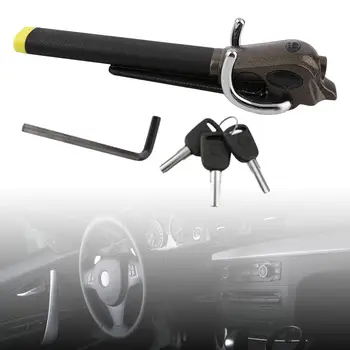 Volant Zámok s 3x Kľúče Automobilový Pohodlné Ťažkých Vozidiel Zámok Príslušenstvo pre SUV Nákladných Automobilov Van Vozidiel