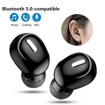 X9 Mini 5.0 Bluetooth-kompatibilné Slúchadlá Šport Herné Slúchadlá Bezdrôtové Slúchadlá Stereo Handsfree Slúchadlá pre Všetky Inteligentné Telefóny