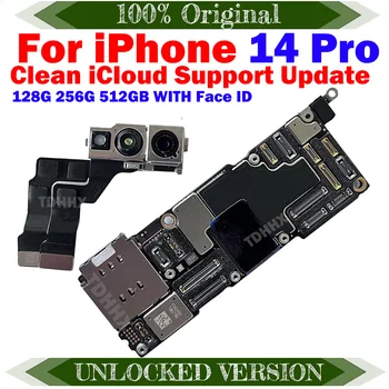 Zadarmo iCloud Doske Pre iPhone 14 Pro základná Doska Plná Čipy Testované Podporu iOS Aktualizácia Logic Board 14Pro Pracovné Dosky