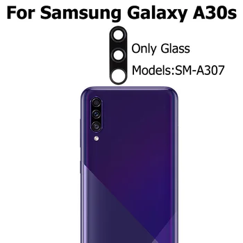 Zadný Objektív S Lepiť Nálepky Pre Samsung Galaxy A30s Zadná Kamera Sklo Náhradný Diel