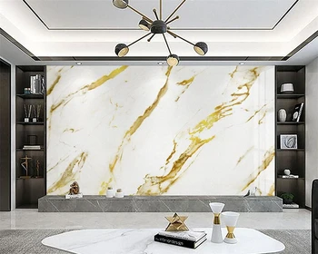 beibehang Prispôsobiť nové svetlo luxusné francúzske gold color line mramoru pozadia, tapeta na stenu papiere domova