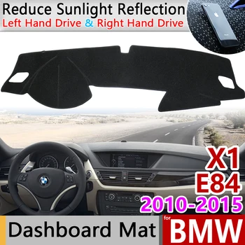 pre BMW X1 E84 2010~2015 Anti-Slip Mat Panel Kryt Pad Slnečník Dashmat Chrániť Koberec Auto Príslušenstvo 2011 2012 2013 2014