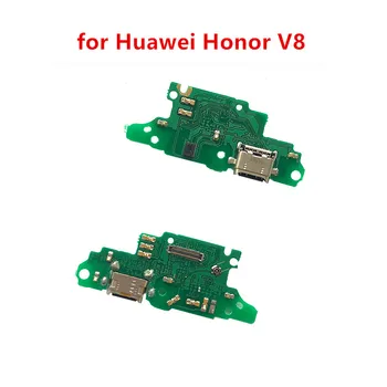 pre Huawei honor v8 USB Nabíjací Port Konektor Doku PCB Dosky Páse s nástrojmi Flex Kábel displeja telefónu tak, oprava náhradných dielov
