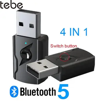 tebe 3.5 mm Aux Stereo Bluetooth Prijímač Vysielač Adaptéra USB Bezdrôtovej Audio Modul Pre PC TV Slúchadlá Reproduktor